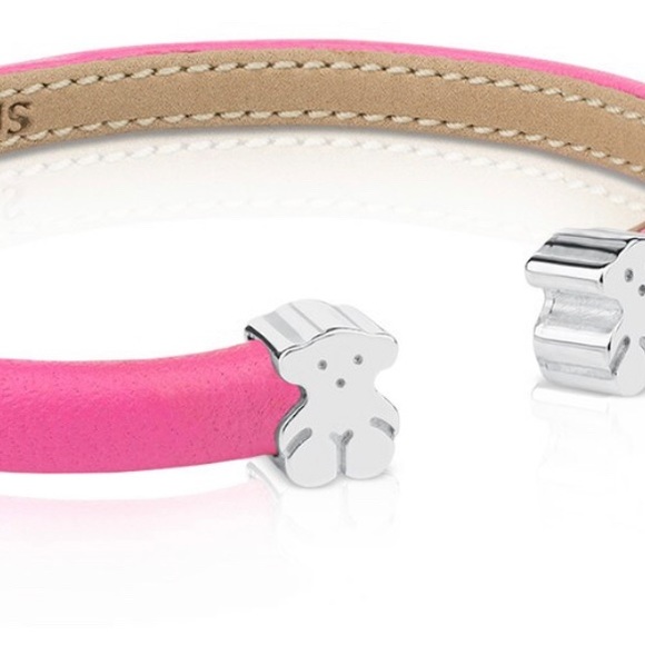 TOUS Silver Leather Bracelet - Picture 8 of 8